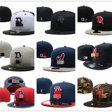 夏季新款 全封闭帽子棒球队D标志Logo嘻哈 板帽青年街舞反戴帽