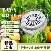 果蔬清洗机家用小型蔬菜水果除农残涡轮净化器便携无线自动洗菜机