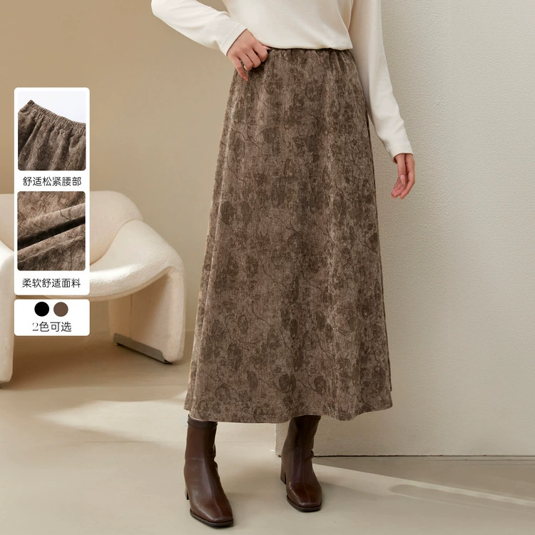 Полноцветное шоу большого размера женская ретро-литературная печать