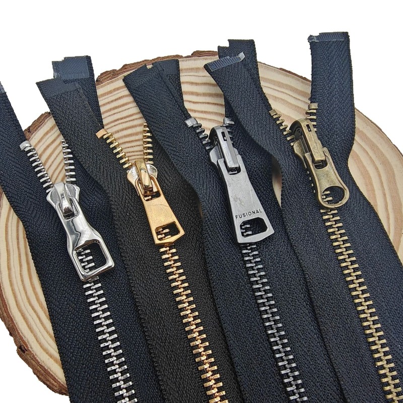 3号5号8号黄铜牙箱包服装服饰鞋靴门中拉链 开尾闭尾金属拉链条|undefined