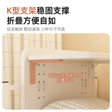 ♤床桌电脑床上书桌折叠床边寝室宿舍上铺悬空侧面大学生悬挂式