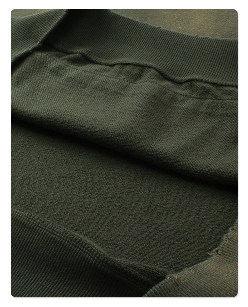 Vintage Gradient Kapuzenjacke Für Herren Im Distressed Street Style_voghion.com
