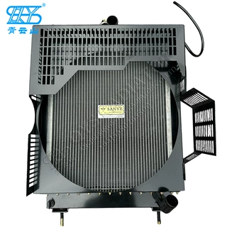 K4100D 柴油发电机组发动机油冷器散热器青云山定制工业换热器