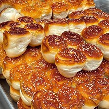 蜂蜜脆皮小面包夹心红豆沙手撕老式脆底面包整箱蛋糕早餐即食零食
