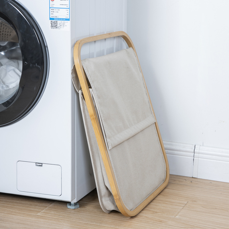 Cesta de ropa sucia de gran capacidad de almacenamiento doméstico baño lavabo ropa sucia cesta de baño ropa sucia