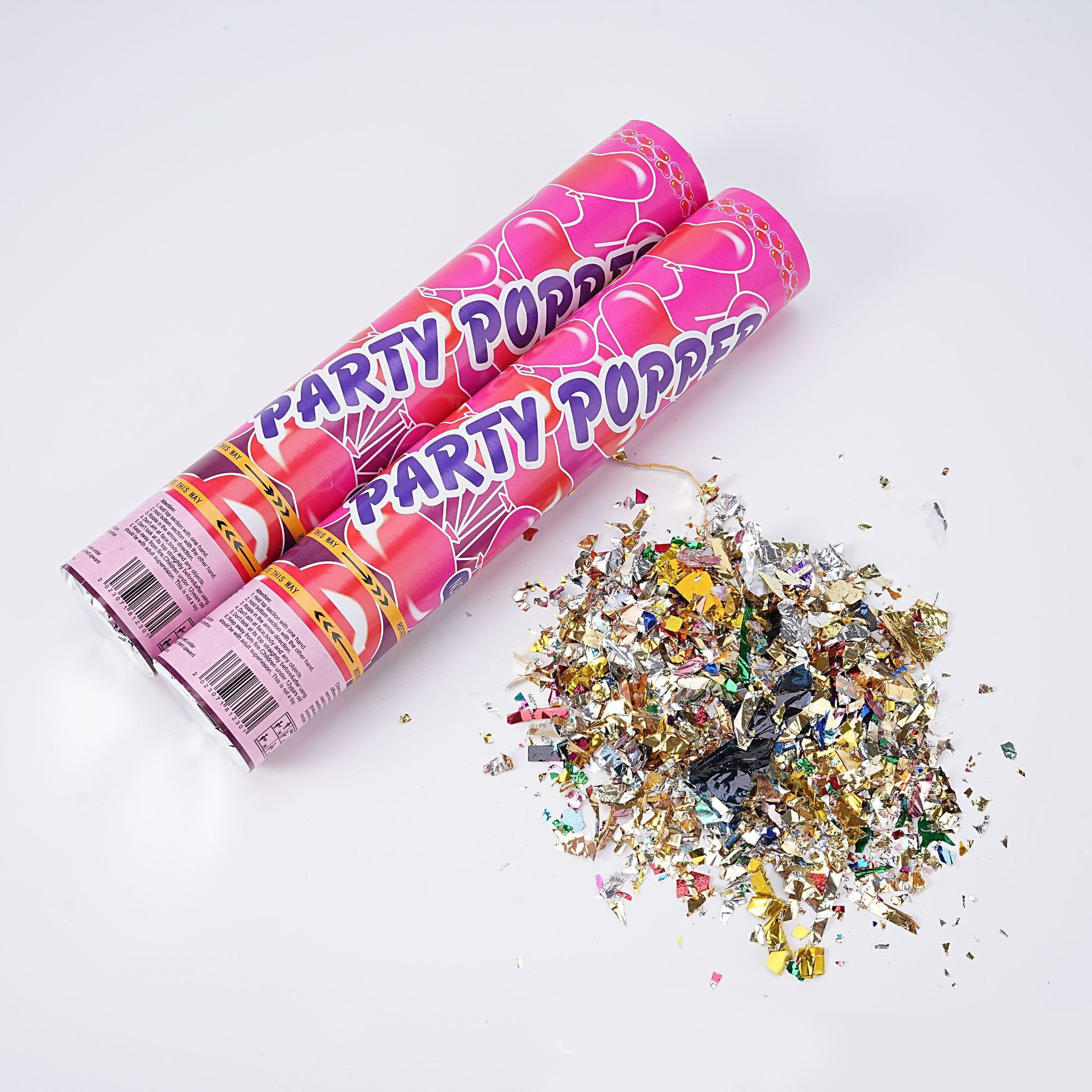 Cañón de Confeti de Mano Portátil para Fiestas y Bodas