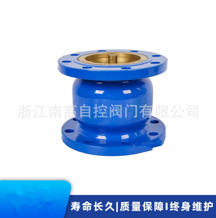 南高阀门 化工市政用 碳钢材质 消声止回阀HC41X