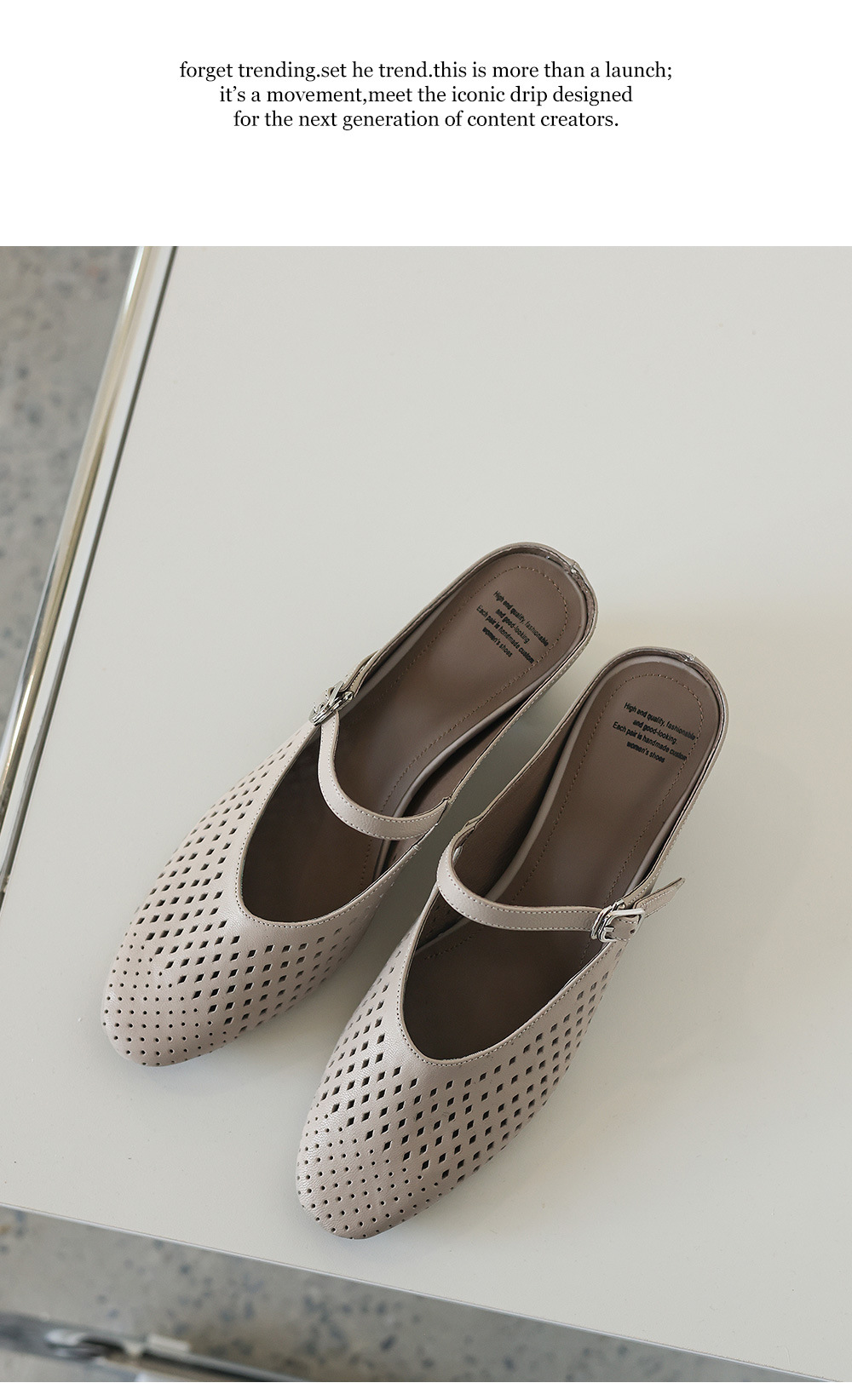 Sandal cao gót nữ hở mũi quai ngang gót 6 cm — đen chi tiết 21
