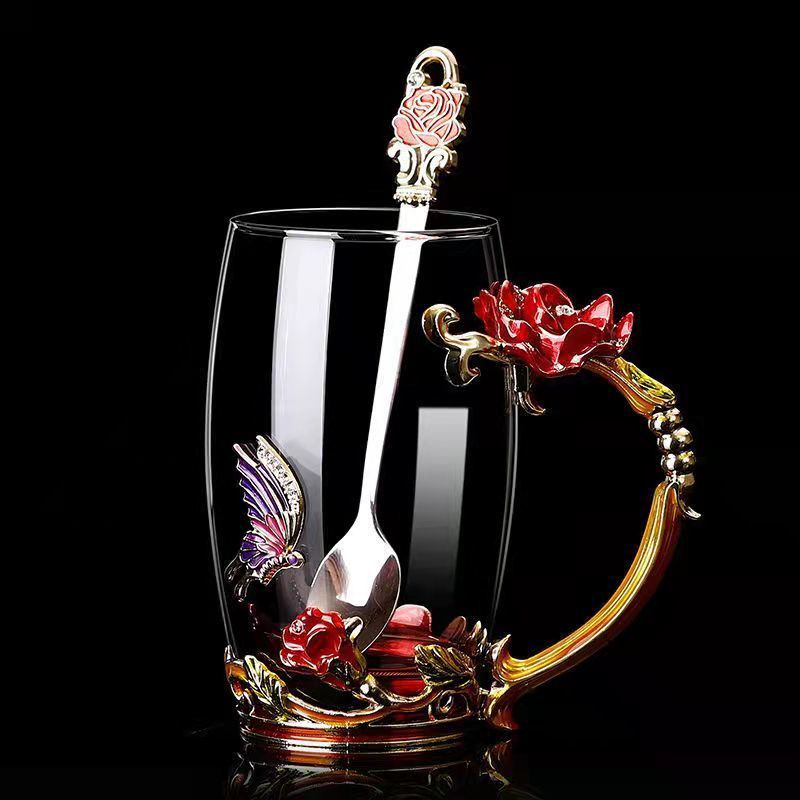 Vaso de vidrio tallado de mujer de estilo europeo, regalo creativo para el hogar, decoración del día de San Valentín, tazas de cubiertos, tazas de agua
