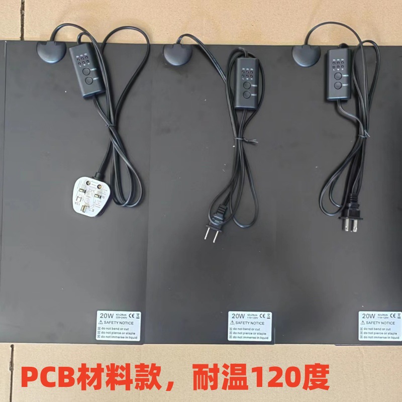 Almohadilla de calefacción de resina almohadilla de calefacción de sincronización de tres engranajes almohadilla de calefacción de escalada Palacio Mascota serpiente lagarto crawler almohadilla de aislamiento para mascotas