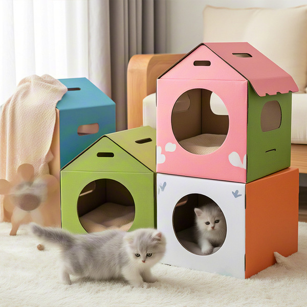 New cat carton paper cat nest cat nest and cat scratch board…
