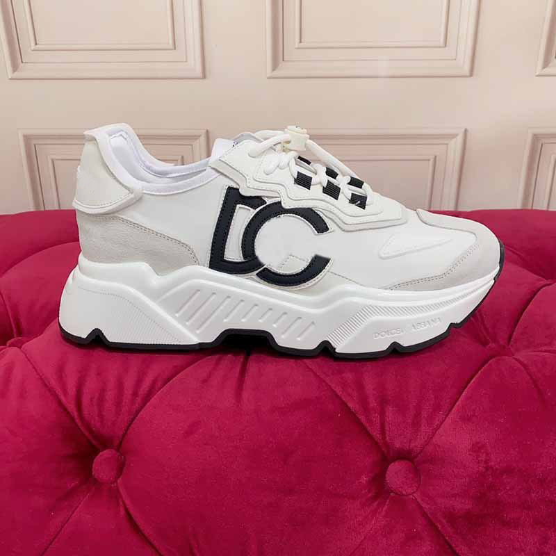 Comercio exterior estación Europea 2023 nueva piel de vaca transpirable zapatos malla plataforma versátil aumento la altura zapatilla deporte ocasional los hombres y las mujeres