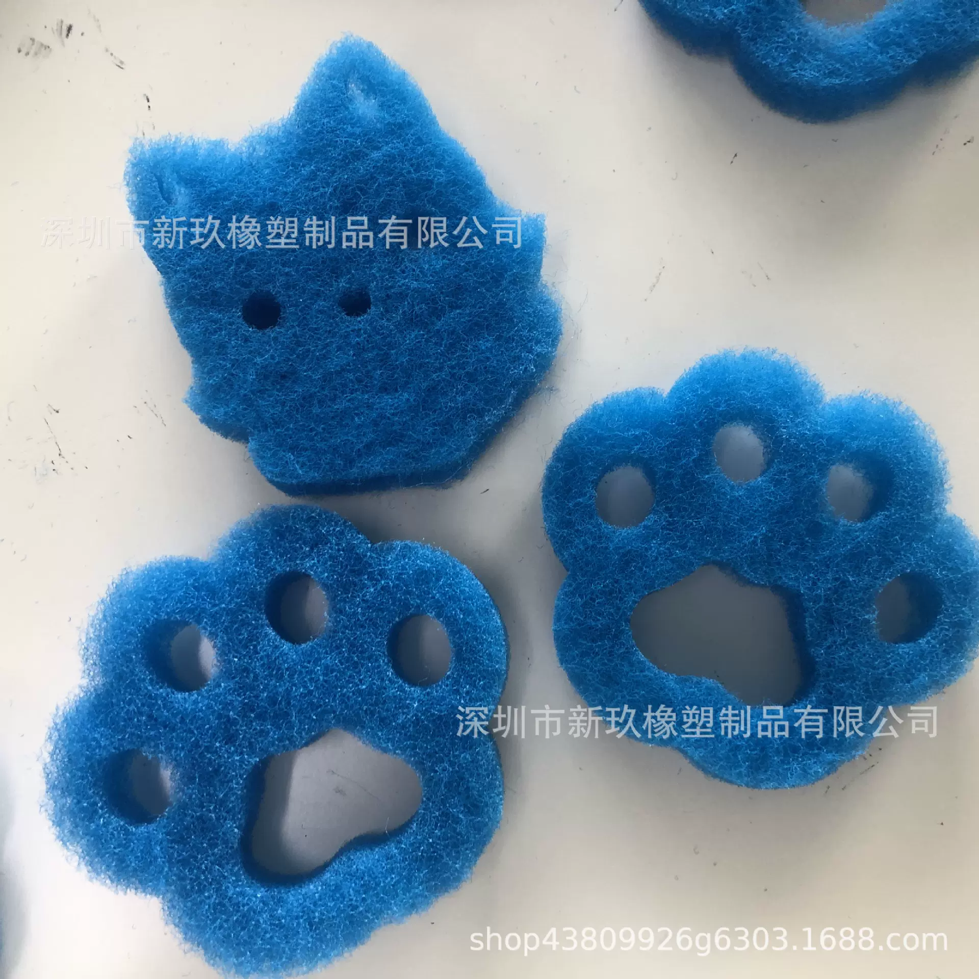 厂家供应适用于洗衣机烘干机有效黏贴猫狗毛发收集器宠物除毛海绵