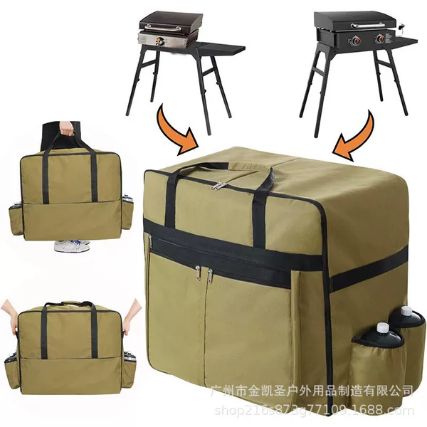 Factory Hot-Selling Barbecue Bag Camping Picnic Tool Storage Bag Barbecue Grill Dust Bag Large Capacity Handbag