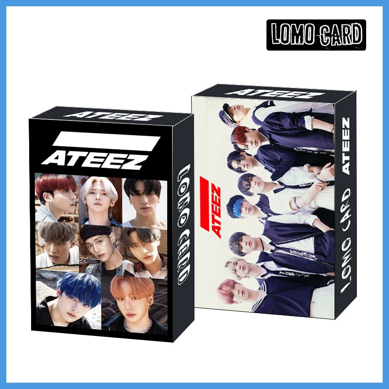 Хитовые звезды вокруг StrayKids Ateez Astro NCT LOMO новая карточка альбома благословение маленькая карточка