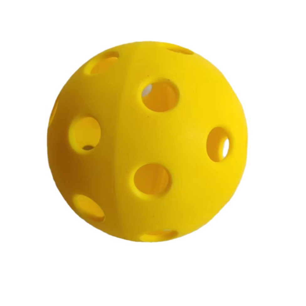 40-hole welding ball hole ball pick ball rotational plastic ball welding pickleball meets Yellow