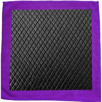 Car cleaning tools, Mud, Car Decontamination, Car Beauty, Car - vertical-diamond-shaped-mud-cloth-purple