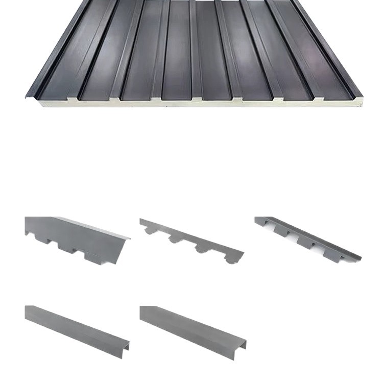 Gran pared de aleación de aluminio techo aislante de tejas de aluminio tablero ondulado de doble capa a prueba de agua pabellón solar sala de sol