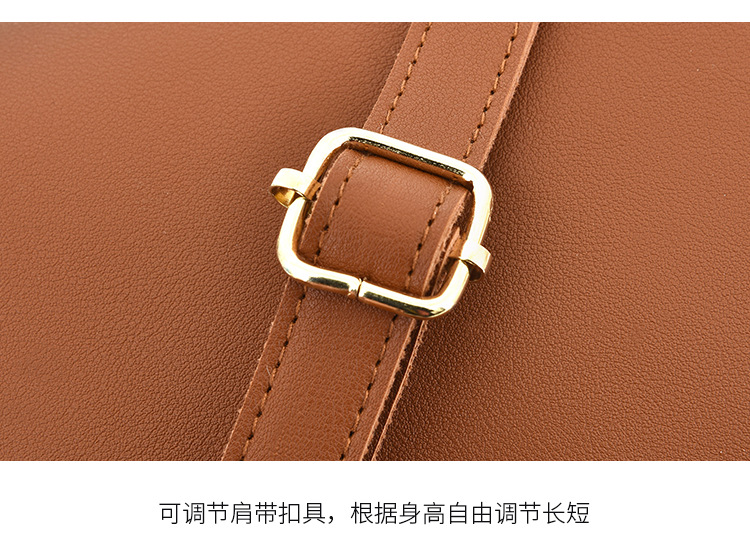 New 2024 foreign trade mother-daughter bag three-piece set, European and American fashion single-shoulder crossbody bag, versatile rivet hand-held large bag undefined
