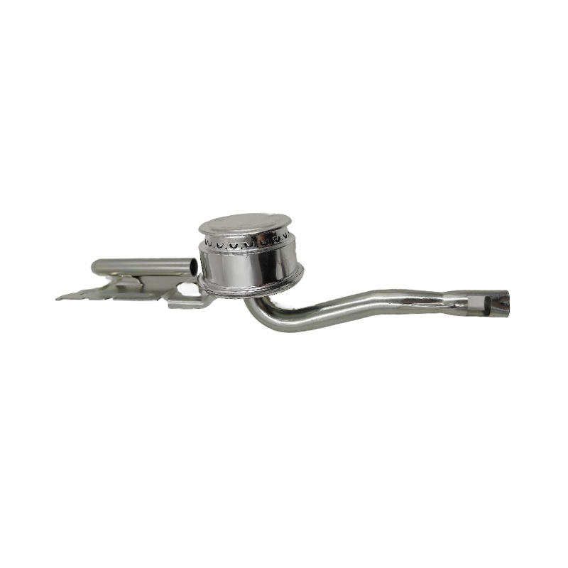 Cubierta superior y cubierta inferior de aluminio y tubo de guía de gas de hierro y tubo de aluminio eléctrico combustor de soldadura de aluminio en forma especial conjunto de rejilla de fuego gas de estufa image 5