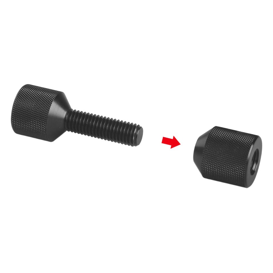 1-1/8 pulgadas de doble agujero pin traje para 6061 estructura ligera de aluminio 2 Agujero brida arreglo PIN