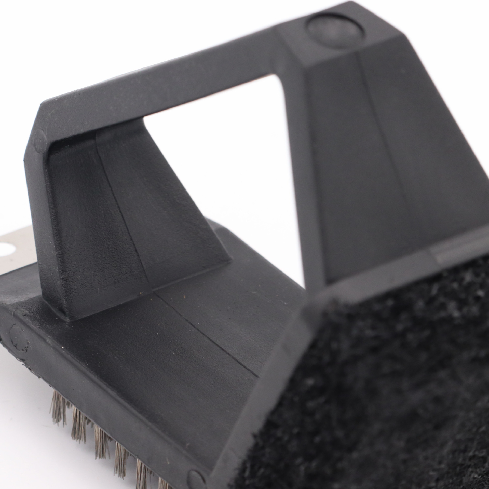 Barbacoa barbacoa cepillo de limpieza cepillo de tres en un horno cepillo alambre cepillo de alambre de cobre ángulo derecho cepillo Multi-propósito barbacoa red cepillo