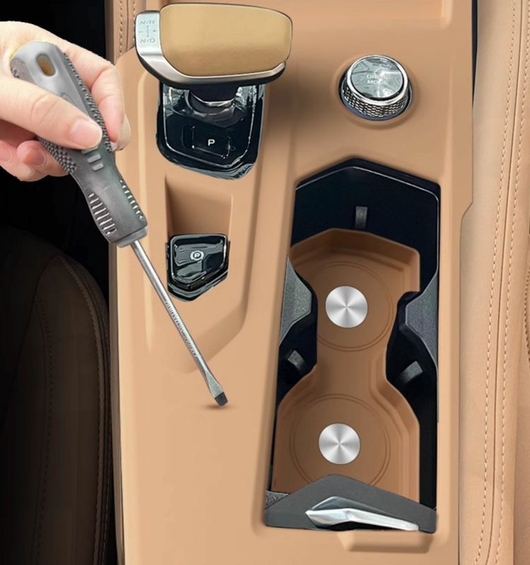 Center Console Gear Panel Protective Film Silicone Pad for Geely Xingyue L