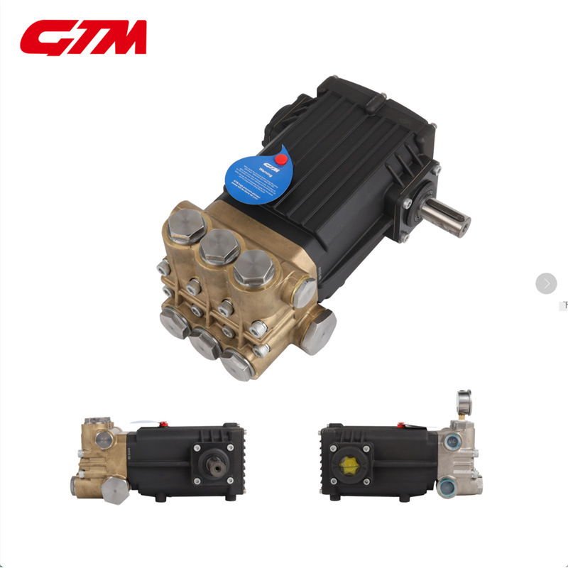 GTM20-24KW ultra-high pressure industrial cleaning machine pump head, pure copper motor, crankshaft pump head, plunger reciprocating pump GE32