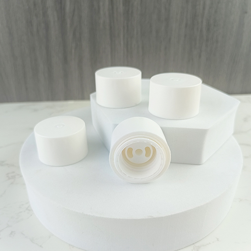 24牙双层多层盖顶部出液旋转瓶厂家直销PP开关乳液日用化妆分装