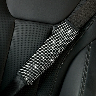 Seat belt shoulder pad – Shoulder Pad Glitter Stickers - white-number-2517