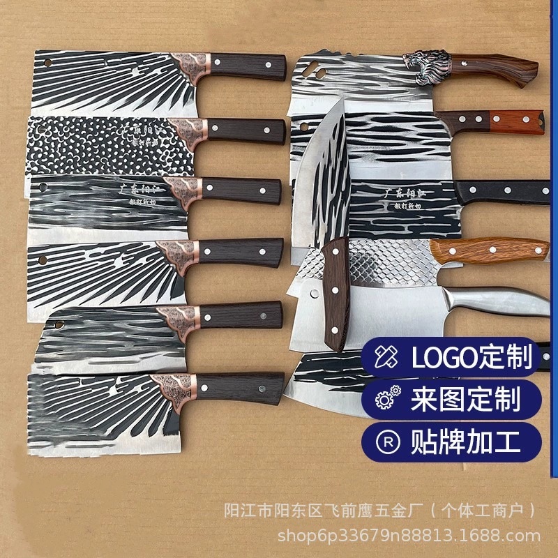 Крупная фабрика прямых продаж, Янгjiang, режим 20 юаней, резак для костей, кухонный нож, ручная ковка, нарезка