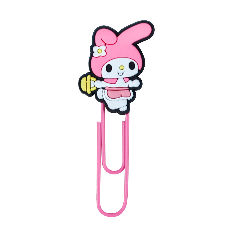 Círculos de dibujos animados metales de color clips marcadores de estudiantes de oficina clips pin papelería de oficina