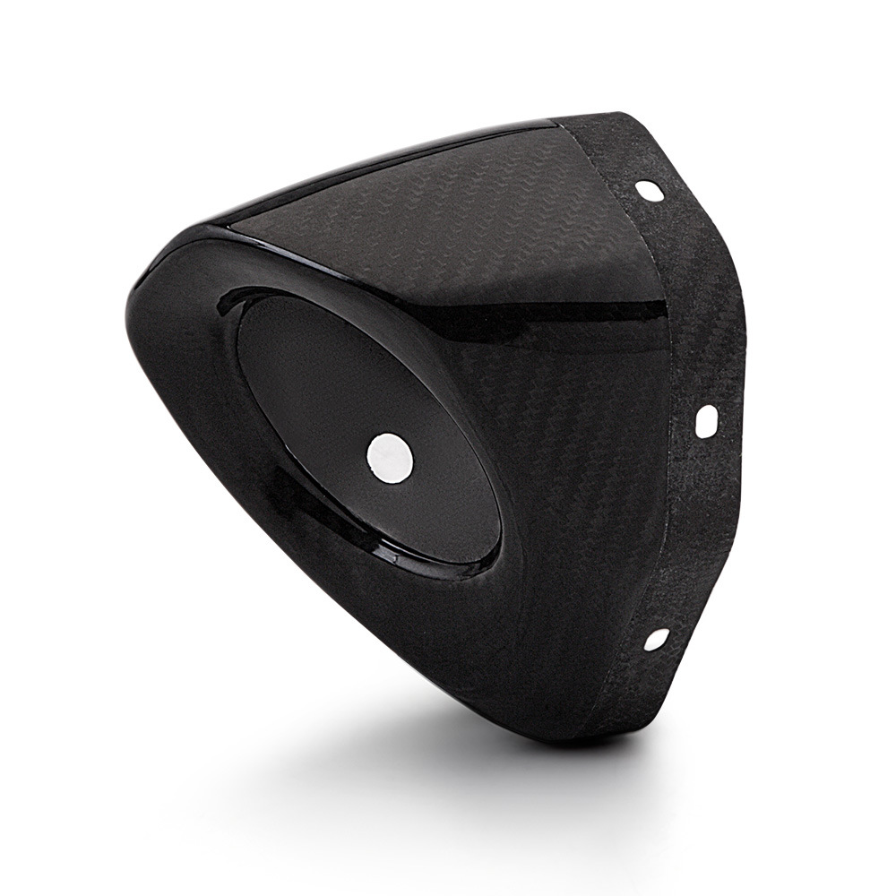Motorcycle modification: suitable for large hexagonal tail-section silencers, exhaust pipes, carbon fiber heat-insulating anti-scald decorative cover