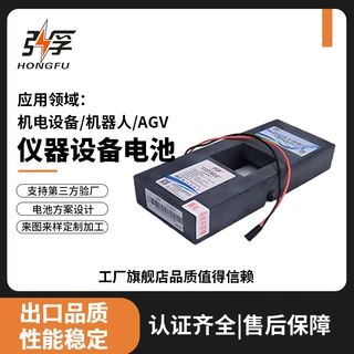 定制24V锂电池机器人机电设备供应电源电池组