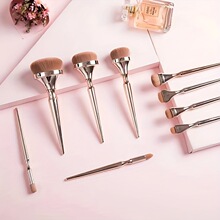 R 60730 9-Piece Soft Makeup Brush Set ���𻯊yˢ���b �羳��