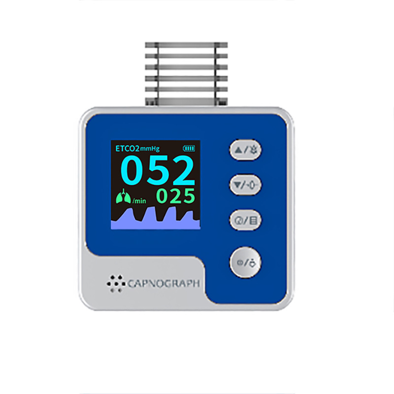Adaptador de tubería de muestreo de dióxido de carbono final de respiración de mascota para veterinarios Monitor de CO2 final de respiración de mascota