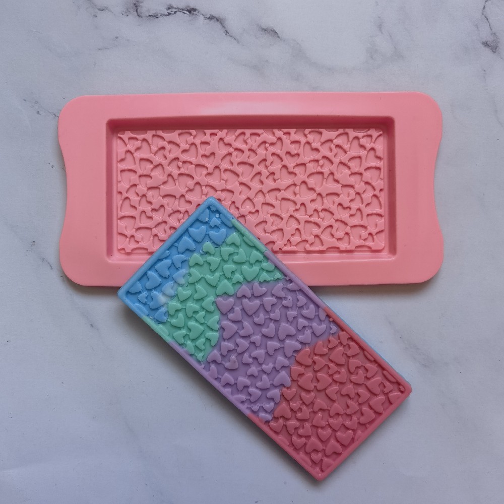 456 pastel de amor chocolate molde de gel de silicona molde de pan herramientas de horneado