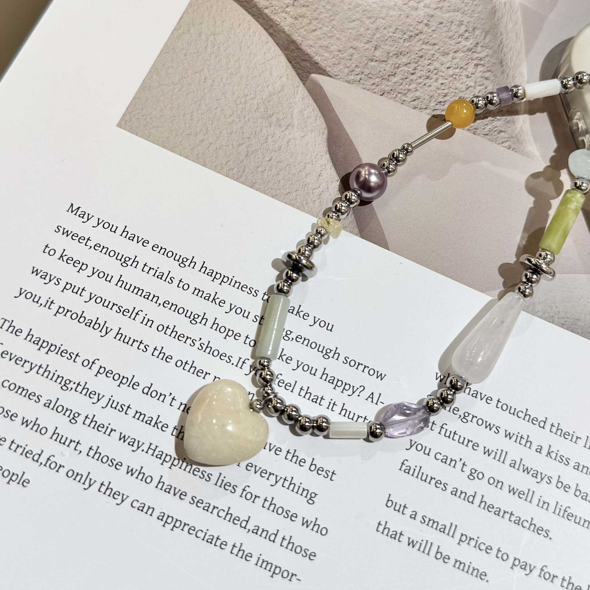 Nueva marca de marea de alta calidad cosmos estrella cadena de cuentas de caso de teléfono móvil colgante bolso colgante colgante de muñeca inswind