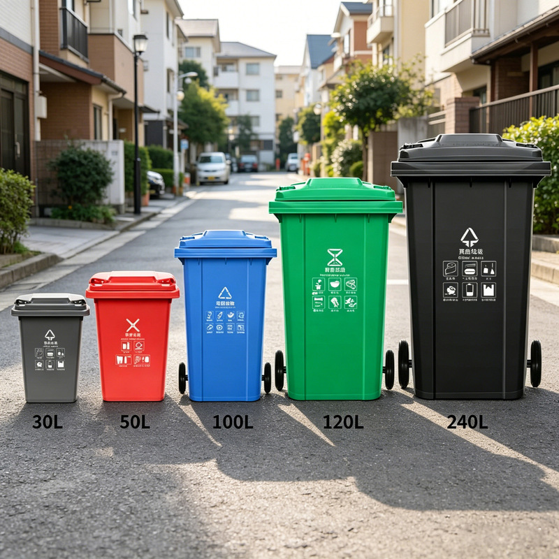 Multiple Specifications and Classification Labels for Trash Cans, Specialized Manufacturers of Trash Cans for Shopping Malls, Hotels, Outdoor Sanitation, and Wholesale
