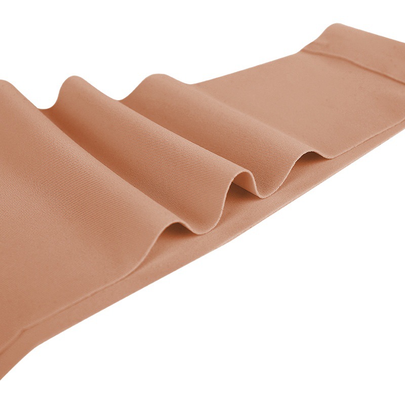 Ropa interior deportiva de seda de hielo de una pieza europea y americana sin costuras, cintura baja para mujer, sexy, transpirable, ropa interior invisible de talla grande para mujer