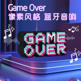 跨境新款蓝牙音响游戏可爱个性桌面摆件蓝牙音响户迷你外便携音响
