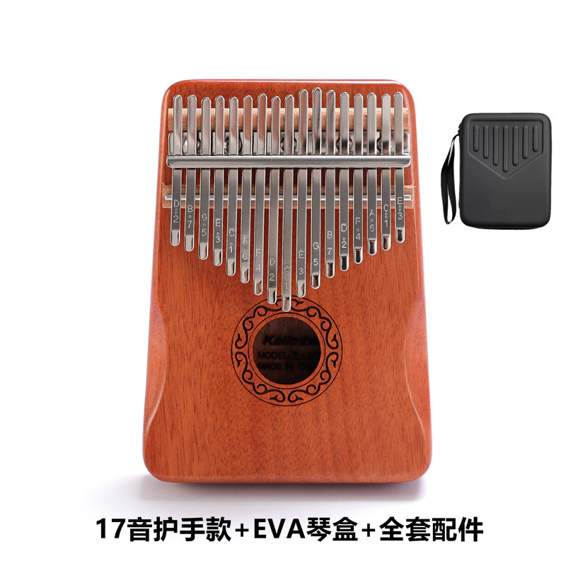 21 tono pulgar piano 17 tono 21 tono kalinba 17 tono 21 tono Kalimba exportación instrumento musical dedo piano