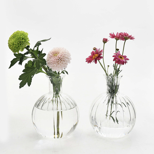 Light Luxury Retro Vase Decor Honeycomb Pattern Colorful Vase Creative Dried Flower Vase Glass Hydroponic Flower Arrangement Soft Decoration