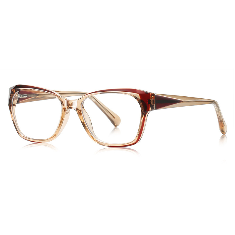 C4 champagne/red frame