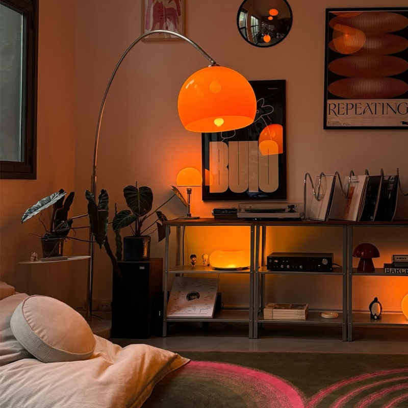 Vintage Floor Lamp, Bauhaus Style, Trendy Homestay, High-End Ambiance, Fishing Lamp, Floor Lamp for Living Room Next to the Sofa Vintage Floor Lamp, Bauhaus Style, Trendy Homestay, High-End Ambiance, Fishing Lamp, Floor Lamp for Living Room Next to the Sofa