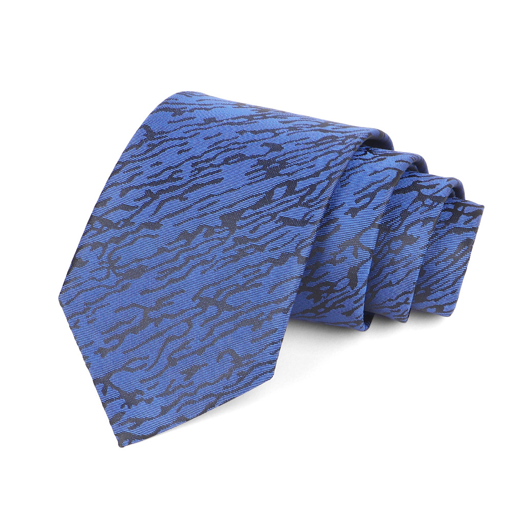 Corbata de hombre 8cm para hombre, bordado jacquard de alta calidad para hombre, corbata de negocios, corbata de seda de poliéster, fábrica al por mayor