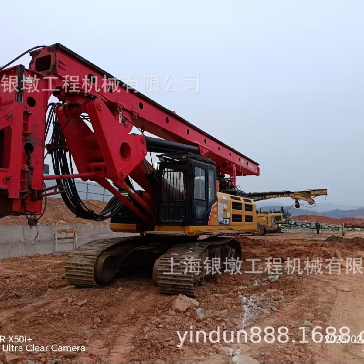 出口旋挖钻常年出口提供货代出售二手三一SR155旋挖钻现货旋挖钻