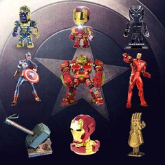 Steel Magic Figure Wholesale Re-Contact Series Love Puzzles Metal 3D Stereoscopic DIY Assembled Model 