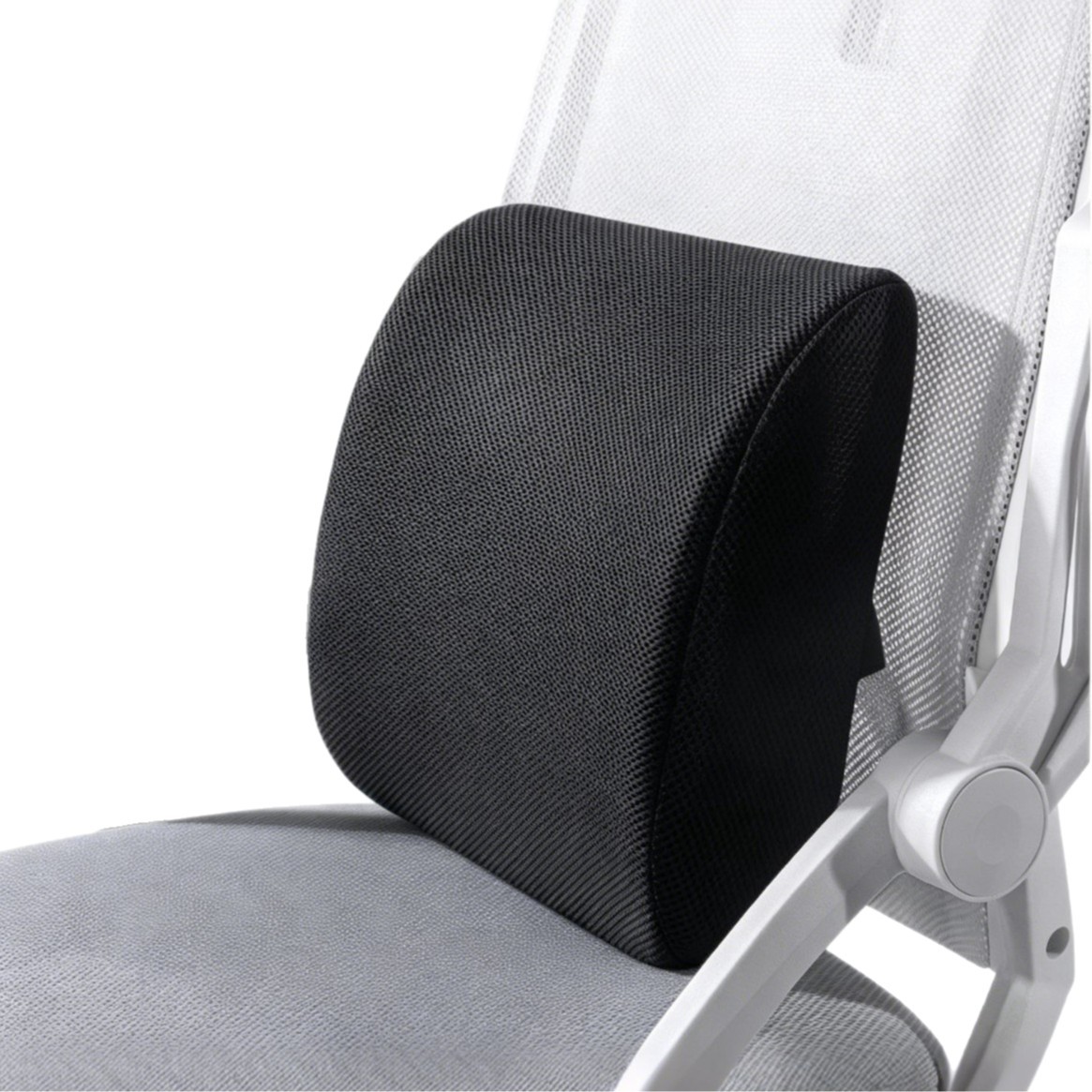 Cross-Border Amazon Memory Foam Lumbar Support Cushion for Office Long Sitting, Slow Rebound Car Lumbar Pillow Wholesale