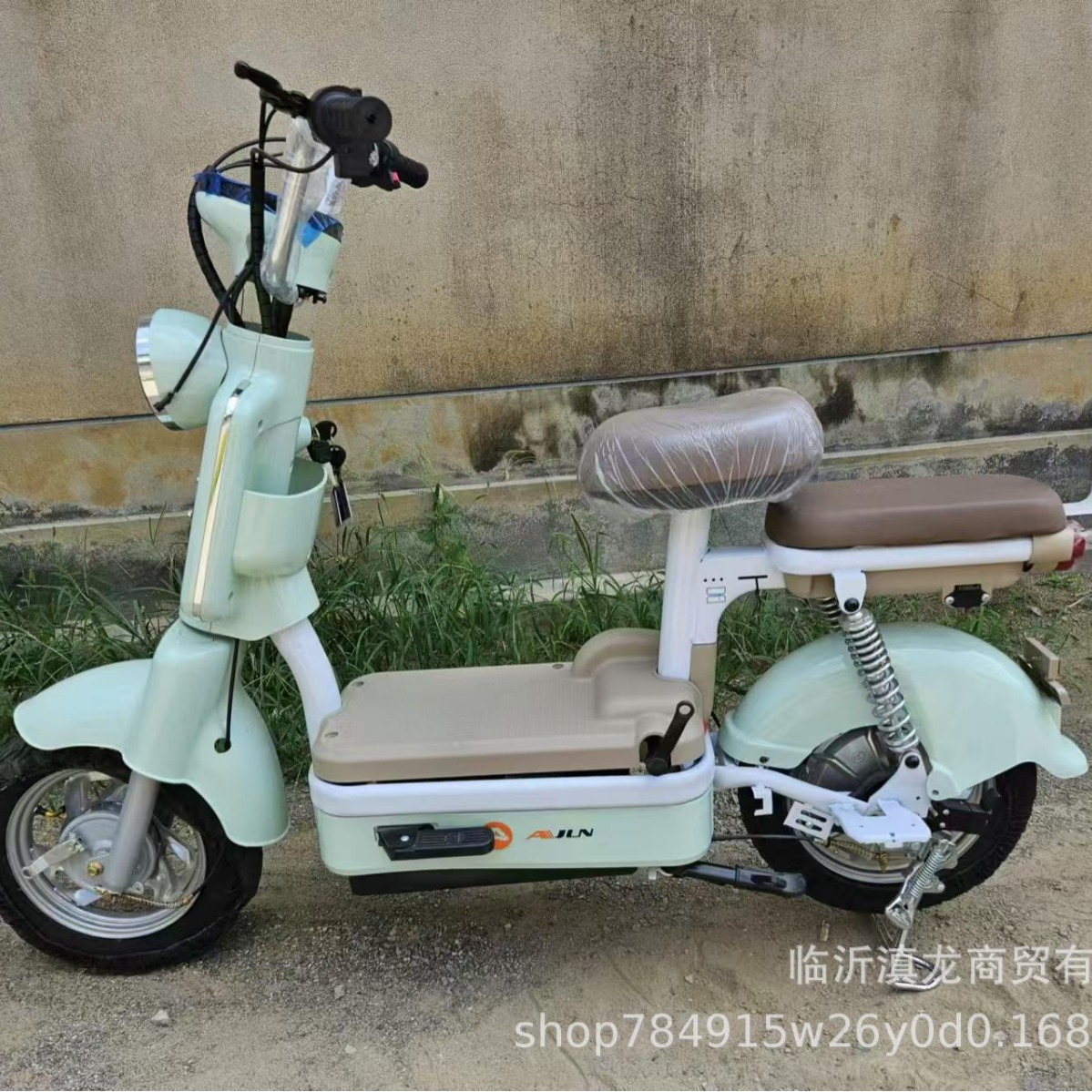2024 Electric Scooter Brake Handle with Rearview Mirror, 8-Mile Range Brake Handle with Power-Off Function for Factory Use, Foreign Trade, 2-Wheel Electric Motorcycle